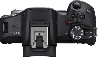 Canon EOS R50 Mirrorless Φωτογραφική Μηχανή Kit (RF-S 18-45mm f/4.5-6.3 IS STM) Μαύρη