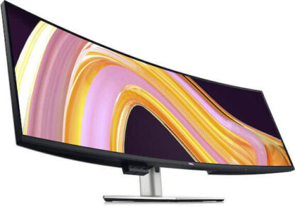 Dell UltraSharp U4924DW Curved Monitor 49" 5120x1440 με Χρόνο Απόκρισης 5ms GTG