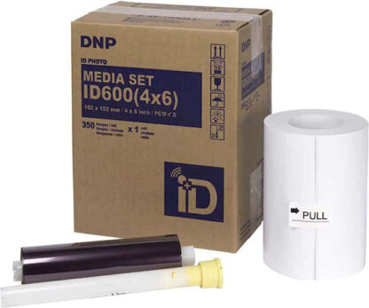 DNP Φωτογραφικό Χαρτί ID 600 Media Kit Ρολό (10x15) για Εκτυπωτές Inkjet 350 Φύλλα Κωδικός: 102125