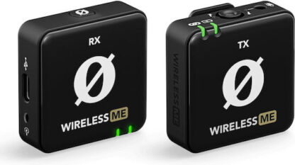 Rode Wireless ME Σετ Ασύρματο Πυκνωτικό Μικρόφωνο Πέτου, Clip On Δημοσιογραφικό