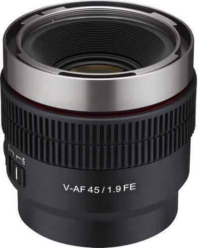 Samyang Full Frame Φωτογραφικός Φακός Cine V-AF 45mm T1.9 FE Standard Zoom για Sony E Mount Μαύρος