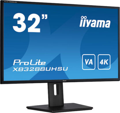 Iiyama ProLite XB3288UHSU-B5 VA HDR Monitor 31.5" 4K 3840x2160 με Χρόνο Απόκρισης 3ms GTG
