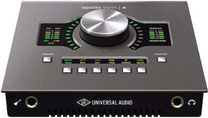 Universal Audio Apollo Twin X USB Heritage Εξωτερική Επαγγελματική Κάρτα Ήχου Συνδεσιμότητα USB για PC