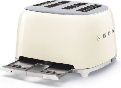 Smeg Φρυγανιέρα 4 Θέσεων 2000W Μπεζ Κωδικός: TSF03CREU