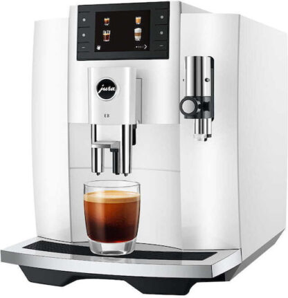Jura E8 Piano White (EC) Coffee Machine