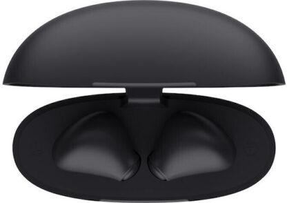 Trust Yavi Earbud Bluetooth Handsfree Ακουστικά με Θήκη Φόρτισης Μαύρα