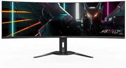 Gigabyte AORUS CO49DQ Ultrawide OLED HDR Gaming Monitor 49" 5120x1440 144Hz με Χρόνο Απόκρισης 0.03ms GTG