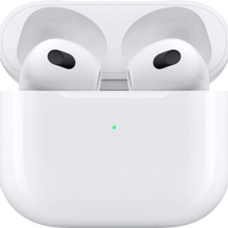 Apple AirPods (3rd generation) with MagSafe Charging Case Earbud Bluetooth Handsfree Ακουστικά με Αντοχή στον Ιδρώτα και Θήκη Φόρτισης Λευκά