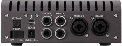 Universal Audio Εξωτερική Επαγγελματική Κάρτα Ήχου Apollo Twin MKII Duo Heritage Συνδεσιμότητα Thunderbolt
