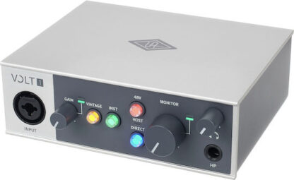 Universal Audio Εξωτερική Επαγγελματική Κάρτα Ήχου Volt 1 Συνδεσιμότητα USB