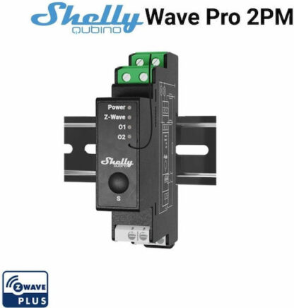 Elvhx Qubino Wave Pro 2PM Ενδιάμεσος Διακόπτης
