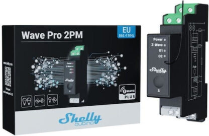 Elvhx Qubino Wave Pro 2PM Ενδιάμεσος Διακόπτης