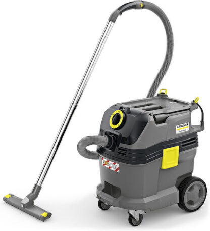 Karcher NT 30/1 Tact L Σκούπα Υγρών / Στερεών 1380W με Πλαστικό Κάδο 30lt