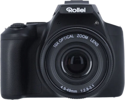 Rollei Powerflex Compact Φωτογραφική Μηχανή 8MP Οπτικού Ζουμ 10x Μαύρη