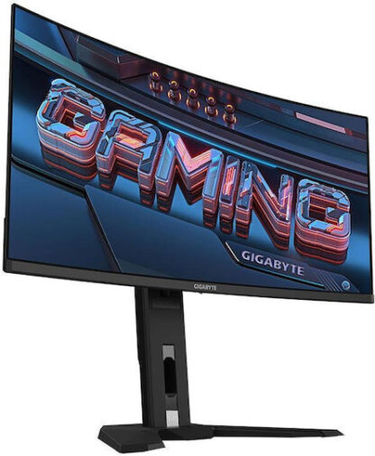 GIGABYTE MO34WQC 34  OLED WQHD Curved Gaming Monitor - 3440 x 1440  175Hz  0.03ms  KVM  250 cd/m2  FreeSync Premium Pro  DisplayHDR True Black 400  HDMI 2.1  Displayport 1.4