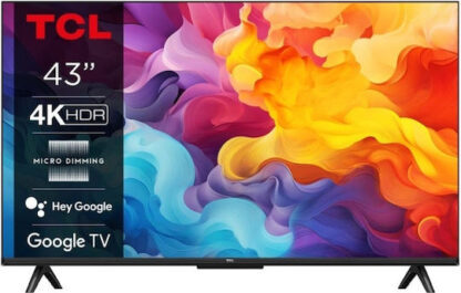 TCL Smart Τηλεόραση 43" 4K UHD LED 43P655 HDR (2024)