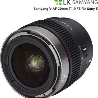 Samyang Full Frame Φωτογραφικός Φακός Cine V-AF 100mm Ultra-Wide Zoom για Sony E Mount Μαύρος