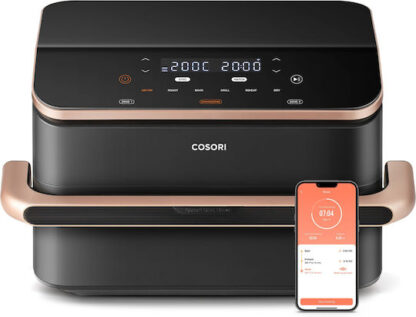 Cosori Dual Blaze TwinFry Air Fryer με Wi-Fi & Διπλό Αποσπώμενο Κάδο 10lt Μαύρο