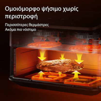 Cosori Dual Blaze TwinFry Air Fryer με Wi-Fi & Διπλό Αποσπώμενο Κάδο 10lt Μαύρο
