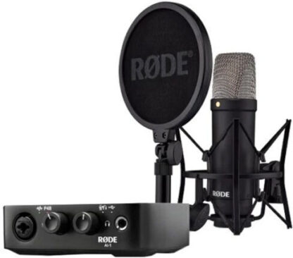 RODE NT1 Signature Black + AI-1 Studio Kit MK2 - complete studio set