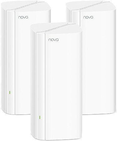 Tenda EX12 WiFi Mesh Network Access Point Wi‑Fi 6 Dual Band (2.4 & 5GHz) σε Τριπλό Kit Λευκό