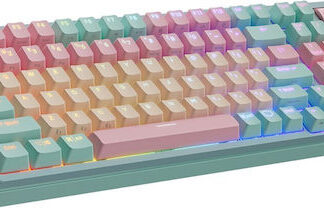 Logitech G915 TKL Ασύρματο Gaming Μηχανικό Πληκτρολόγιο Tenkeyless με GL Tactile διακόπτες και RGB φωτισμό (Αγγλικό US)