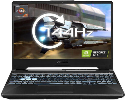 ASUS TUF Gaming A15 FA506NC-HN002W AMD Ryzen™ 5 7535HS Laptop 39.6 cm (15.6 ) Full HD 8 GB DDR5-SDRAM 512 GB SSD NVIDIA GeForce RTX 3050 Wi-Fi 6 (802.11ax) Windows 11 Home Black