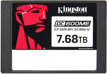 Kingston Technology 7680G DC600ME (Mixed-Use) 2.5  Enterprise SATA SSD