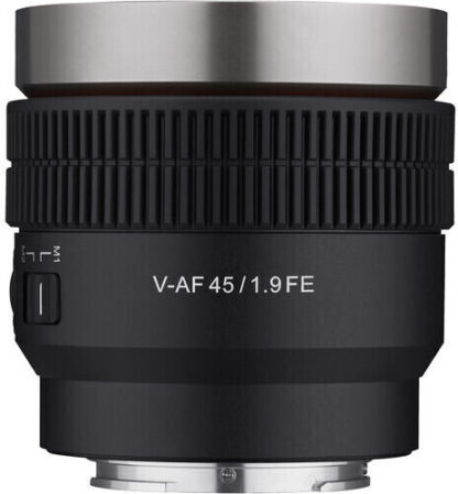 Samyang Full Frame Φωτογραφικός Φακός Cine V-AF 45mm T1.9 FE Standard Zoom για Sony E Mount Μαύρος