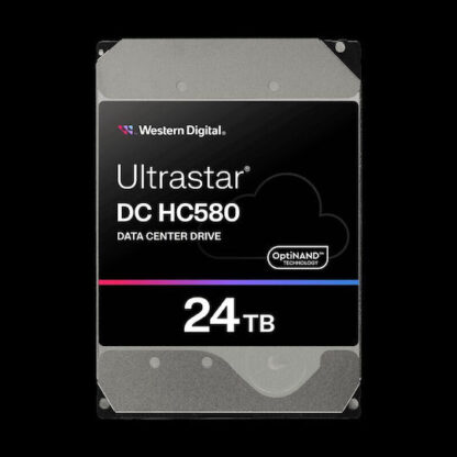 Western Digital Ultrastar DC HC580 24TB HDD Σκληρός Δίσκος 3.5" SATA III 7200rpm με 512MB Cache για Server / Καταγραφικό Κωδικός: 0F62796