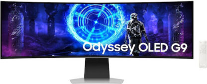 Samsung S49DG950SU Ultrawide OLED Curved Gaming Monitor 49" 5120x1440 240Hz με Χρόνο Απόκρισης 0.03ms GTG
