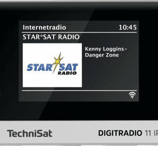 Technisat DigitRadio 11 IR Επιτραπέζιο Ραδιόφωνο Ρεύματος DAB+ με Bluetooth Black/Silver
