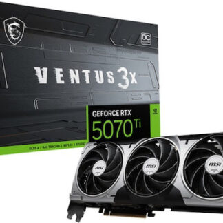 PNY GeForce RTX 5070 Ti 16GB GDDR7 Overclocked Triple Fan Plus Κάρτα Γραφικών Κωδικός: VCG5071T16TFXPB1-O