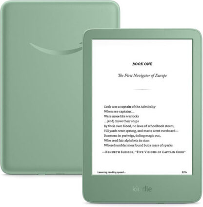 Amazon Kindle 2024 με Οθόνη Αφής 6" (16GB) Πράσινο