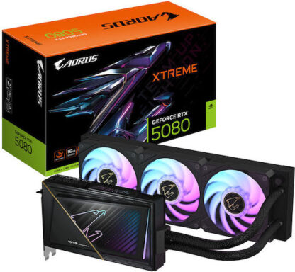 Karta graficzna Gigabyte AORUS GeForce RTX 5080 XTREME WATERFORCE 16GB