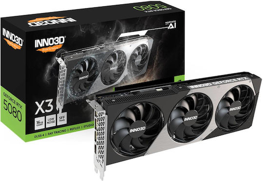 INNO3D GeForce RTX 5080 X3 graphics card INNO3D GeForce RTX 5080 X3 graphics card