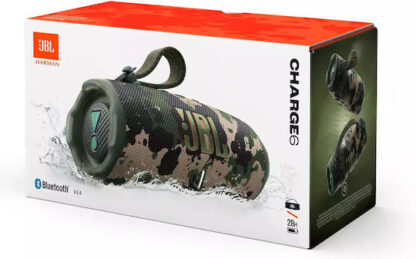 JBL Charge 6 Αδιάβροχο Ηχείο Bluetooth με Διάρκεια Μπαταρίας έως 28 ώρες Squad