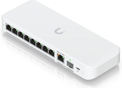 Ubiquiti UniFi Flex 2.5G Managed L2 2.5G Ethernet (100/1000/2500) Power over Ethernet (PoE) Desktop/Wall-Mounting White