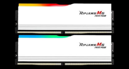 G.Skill Ripjaws M5 Neo RGB 96GB DDR5 RAM με 2 Modules (2x48GB) και Ταχύτητα 6000 για Desktop Κωδικός: F5-6000J3036F48GX2-RM5NRW