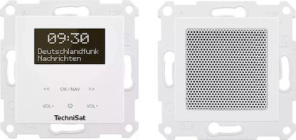 Technisat DigitRadio up 55 - DAB radio Retro Ρεύματος DAB+ με Bluetooth και USB Λευκό