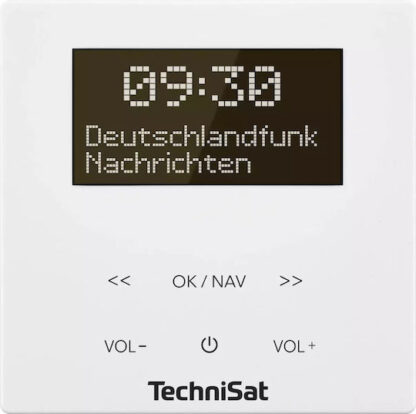 Technisat DigitRadio up 55 - DAB radio Retro Ρεύματος DAB+ με Bluetooth και USB Λευκό