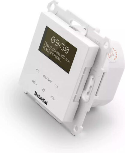 Technisat DigitRadio up 55 - DAB radio Retro Ρεύματος DAB+ με Bluetooth και USB Λευκό