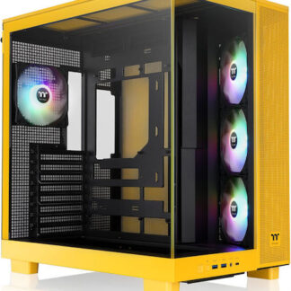 Thermaltake View 380 XL TG ARGB Gaming Midi Tower Κουτί Υπολογιστή με Πλαϊνό Παράθυρο Snow White