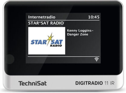 Technisat DigitRadio 11 IR Επιτραπέζιο Ραδιόφωνο Ρεύματος DAB+ με Bluetooth Black/Silver