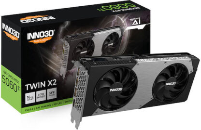 INNO3D GeForce RTX™ 5060 Ti 16GB TWIN X2