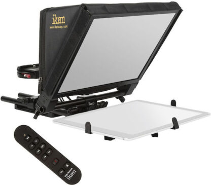 Ikan Elite Universal Tablet Teleprompter with Remote Control