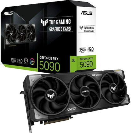Asus GeForce RTX 5090 32GB GDDR7 TUF Gaming Κάρτα Γραφικών Κωδικός: 90YV0LY1-M0NA00