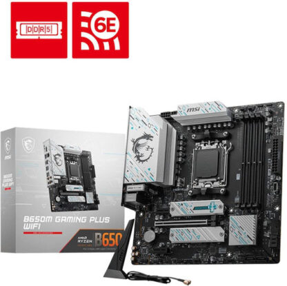 MSI B650M Gaming Plus WIFI Motherboard Micro ATX με AMD AM5 Socket