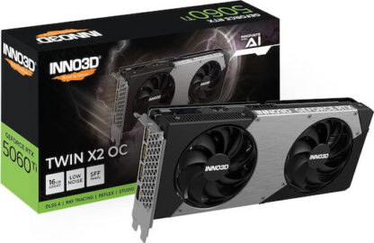 INNO3D GeForce RTX 5060 Ti TWIN X2 OC NVIDIA 16 GB GDDR7