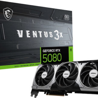 MSI GAMING GEFORCE RTX 5080 16G TRIO OC graphics card NVIDIA 16 GB GDDR7